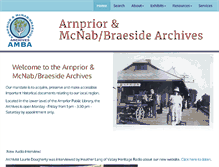Tablet Screenshot of adarchives.org
